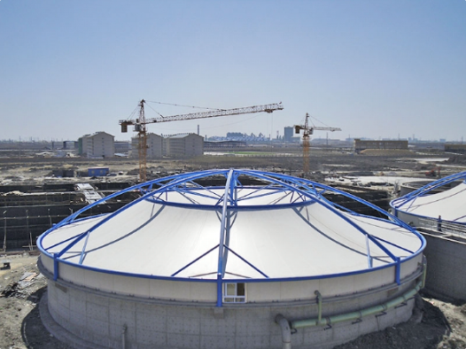 运城市污水池加盖膜结构建造 - 价格